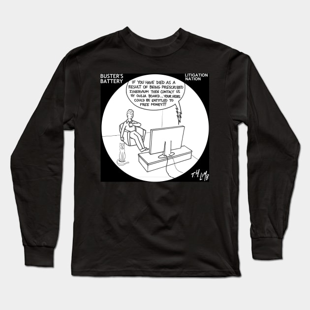 Litigation Nation Long Sleeve T-Shirt by Limb Store